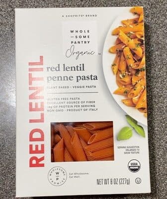 Organic Gluten Free Pasta Red Lentil Penne