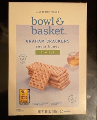 Sugar Honey Low Fat Graham Crackers