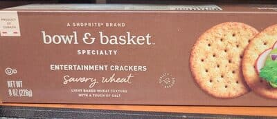 Savory Wheat Specialty Entertainment Crackers