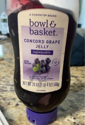 Squeezable Concord Grape Jelly
