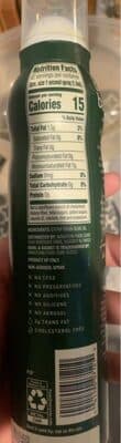 Cooking spray