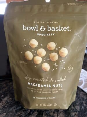 Dry Roasted & Salted Macadamia Nuts