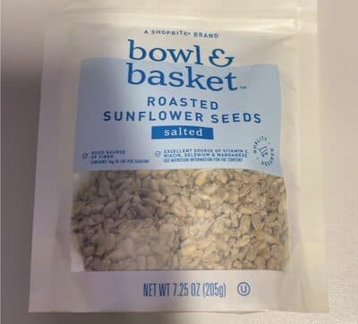 Salted Roasted Sunflower Seeds