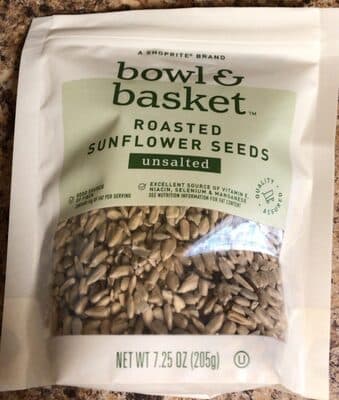 Unsalted Roasted Sunflower Seeds