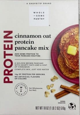 Cinnamon Oat Protein Pancake Mix