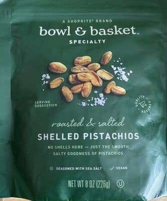 Roasted & Salted Shelled Pistachios