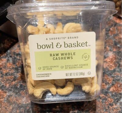Raw Whole Cashews