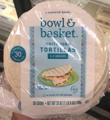 White Corn Tortillas