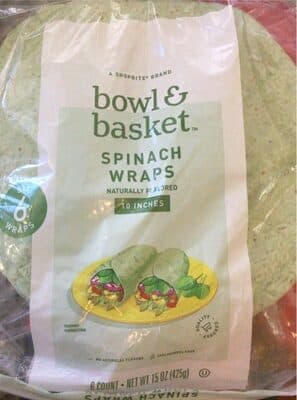 Spinach Wraps