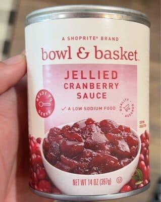 Jellied Cranberry Sauce