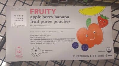 Fruity apple berry banana