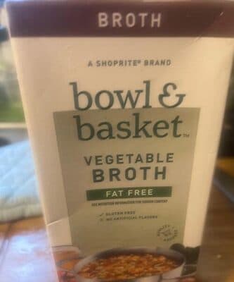 Vegetable Broth Fat Free