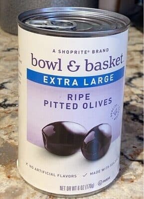 Ripe Pitted Olives