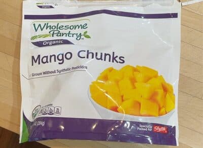 Organic Mango Chunks
