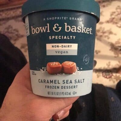 Caramel Sea Salt Frozen Dessert