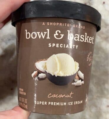 Coconut Super Premium Ice Cream