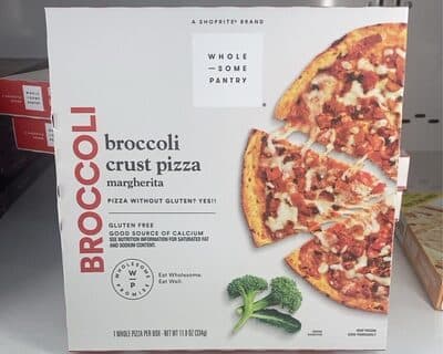 Margherita Broccoli Crust Pizza
