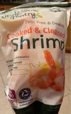 Extra Jumbo Cleaned Cooked Shrimp