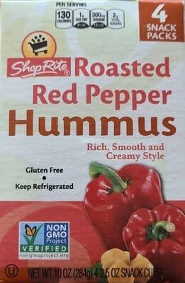 Roasted Red Pepper Hummus