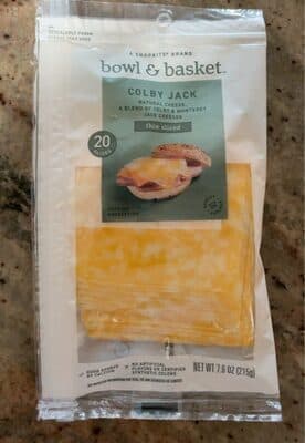 Colby Jack Thin Sliced Cheese