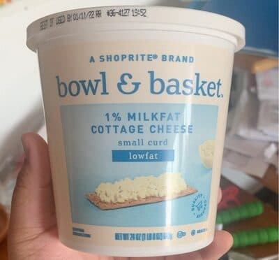 1% Lowfat Small Curd Cottage Cheese