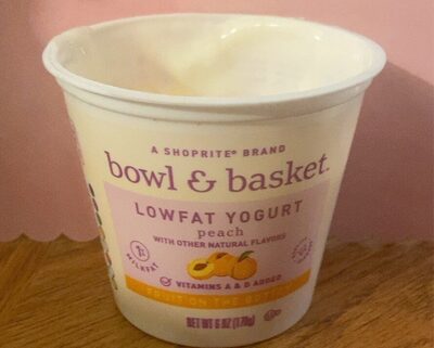 Peach Lowfat Yogurt