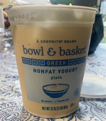Plain Greek Nonfat Yogurt