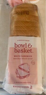 White Sandwich Enriched Sliced Bread
