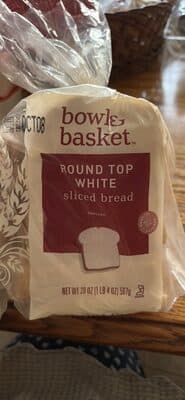Round Top White Enriched Sliced Bread