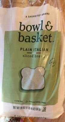 Plain Italian Sliced Bread