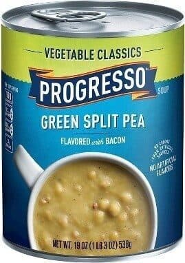 Green Split Pea Flavored with Bacon Soup