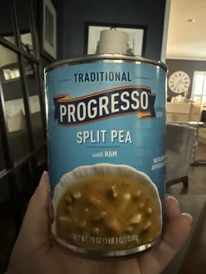 Traditional Split Pea with Ham Soup