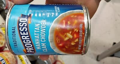 Manhattan Clam Chowder Traditional Soup