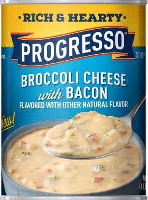 Broccoli Cheese With Bacon Soup