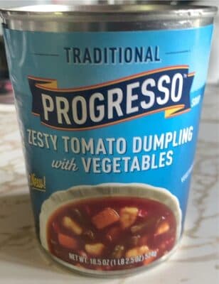 Zesty Tomato Dumpling With Vegetables