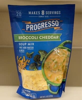 Broccoli cheddar soup mix