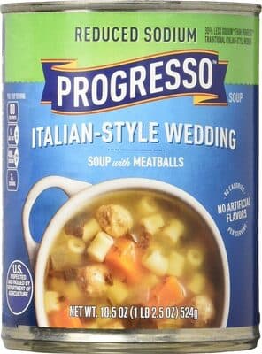 Italian-Style Wedding With Meatballs, Soup