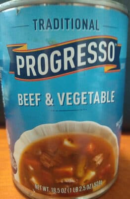Traditional Beef & Vegetable Soup