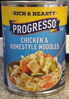 Chicken & Homestyle Noodles Soup