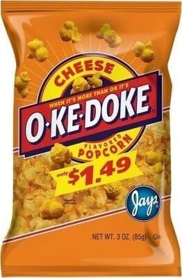Cheese Flavored Popcorn