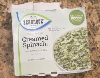 Creamed Spinach