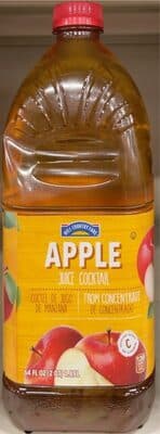 Apple Juice Cocktail From Concentrate