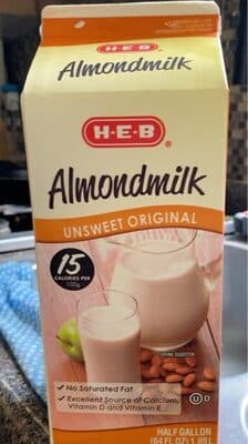 Unsweet Original Almondmilk