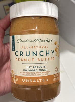 All-natural Crunchy Peanut Butter