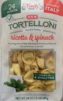 Ricotta & Spinach Tortelloni