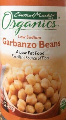 Low Sodium Garbanzo Beans