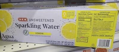 Sparkling Water Lemon