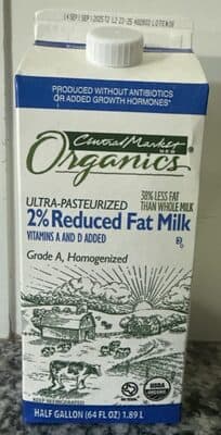 Reduced Fat Milk