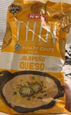 Jalapeño Queso Thin Potato Chips