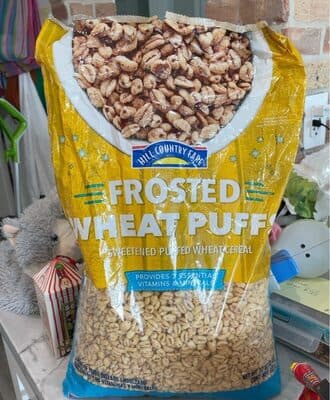 Frosted Wheat Puffs